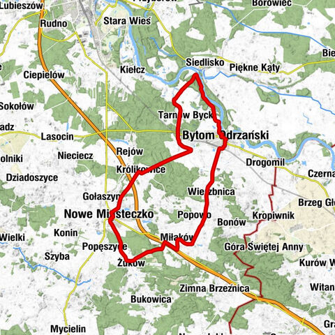 Nowe Miasteczko - Kościół pw. Świętego Hieronima - Bytom Odrzański - Kościół pw. Opatrzności Bożej