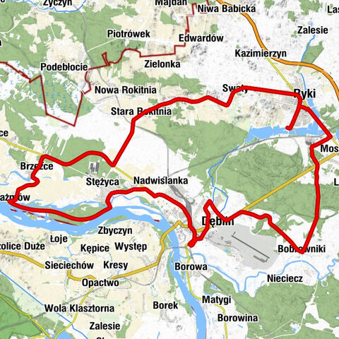 Działki - Ryki - Kościół pw. Świętego Sebastiana w Brzezinach - Kościół pw. Świętego Piusa V
