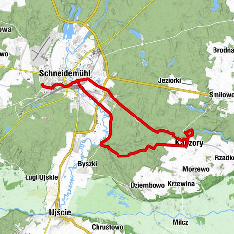 Śródmieście - Piła - Kociołek - Kaczory