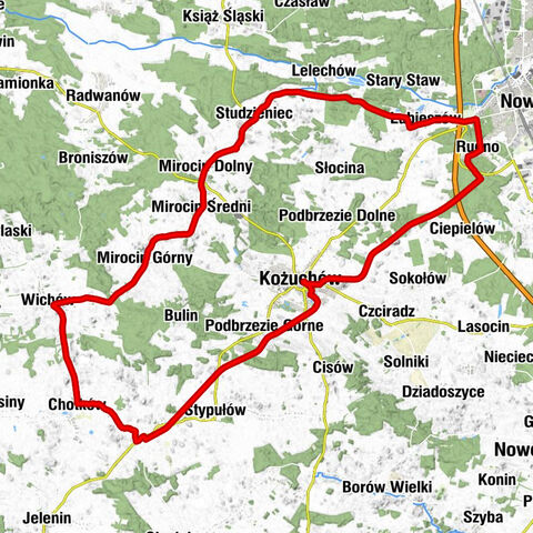Kożuchów - Kościół Narodzenia NMP - Kościół Rzymskokatolicki Pw. św. Rodziny - Nowa Sól