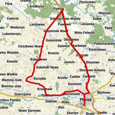 Płońsk - Biesiadowo - Kościół pw. Matki Boskiej Częstochowskiej