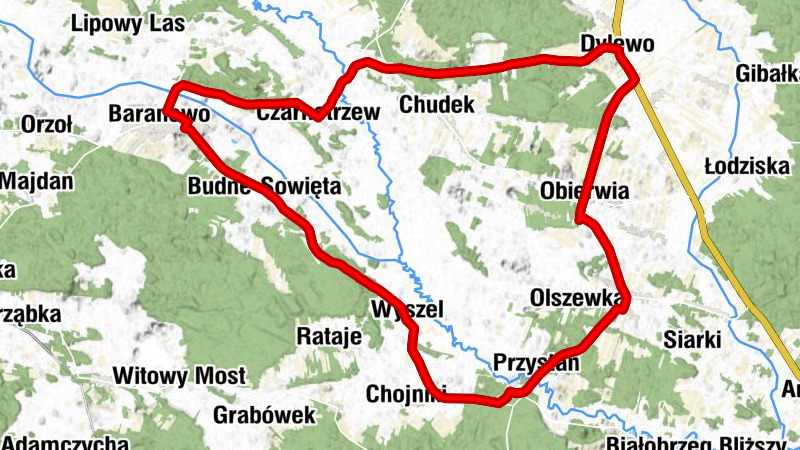 Piaski - Obierwia - Przystań