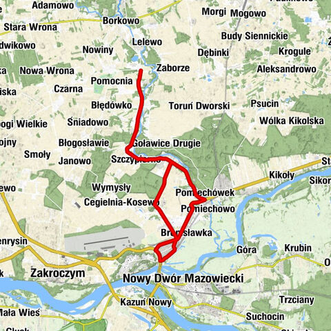 Błędowo - Śniadówko - Nowy Dwór Mazowiecki - Kościół pw. Najświętszej Maryi Panny Królowej Polski