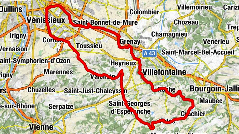 Parilly - Église Saint-Priest - Église Saint-Maurice - Église Saint-Vincent