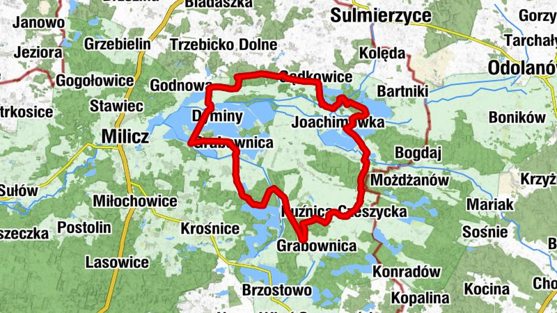 Hubertówka - Wierzbina - Stara Huta - Kościół pw. św. Antoniego Padewskiego