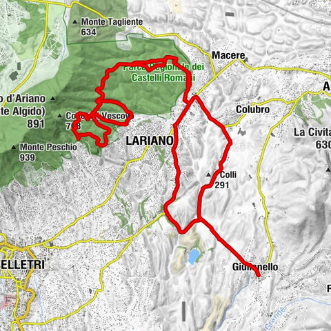 Giulianello - Lariano - Valle Mazzone - Madonna del Buon Consiglio