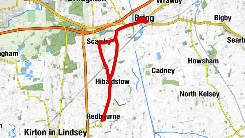 Redbourne - Brigg - Brigg Methodist Church - St Marys Catholic Church