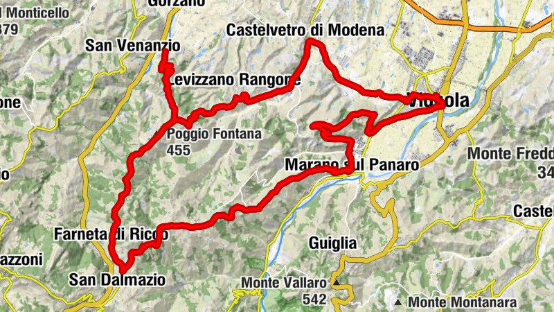 Vignola - Santi Pietro e Paolo - Poggio Fontana - San Lorenzo