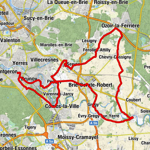 Yerres - Église Saint-Jean-l'Évangéliste - Chapelle Notre-Dame de Lourdes - Église Saint-Leu-Saint-Gilles