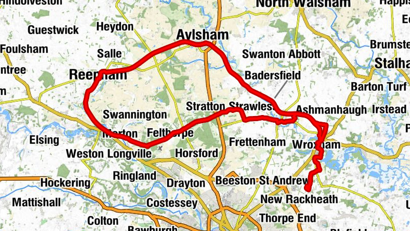 Salhouse - Saint Mary's - Bethesda Gospel Hall - Saint John The Baptist