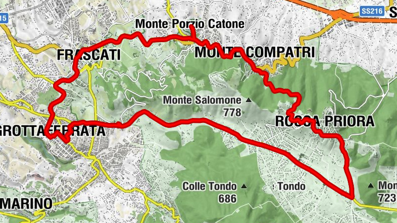 Grottaferrata - Trattoria La Pergola - Santa Maria di Capo Croce