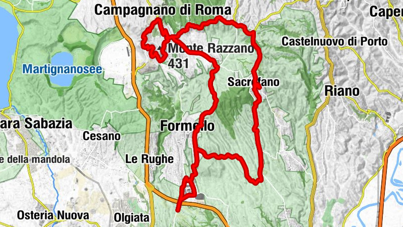 Formello - Il Castagneto - Chiesa San Giovanni Battista