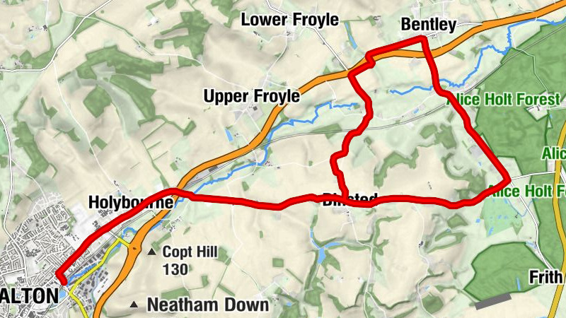 Alton - Anstey - Holybourne