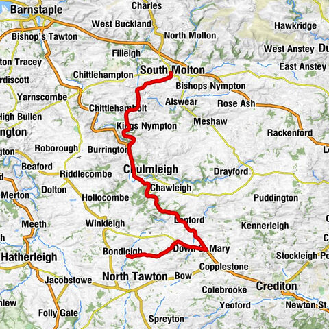 Bondleigh Bridge - Lapford - South Molton - Bondleigh Gospel Hall