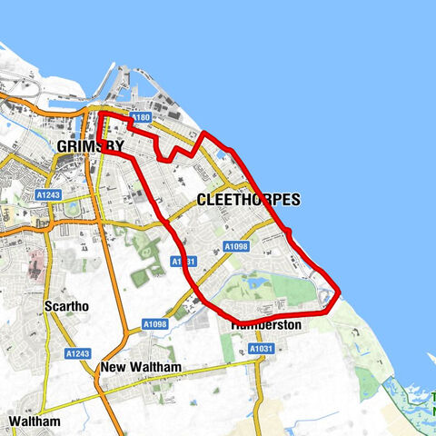 Grimsby Docks - Grimsby - Old Clee - Cleethorpes