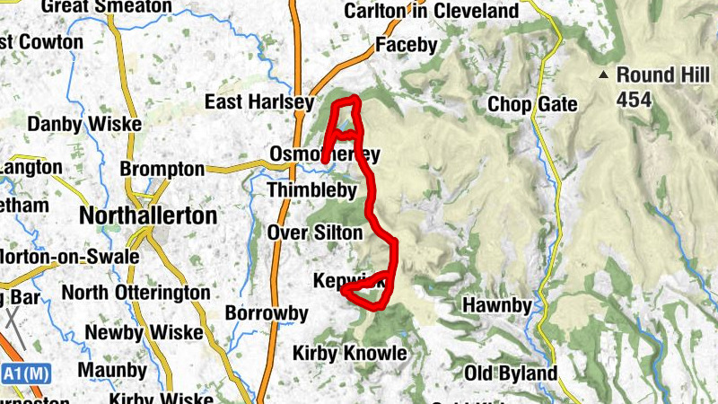 Osmotherley - Beacon Hill - Black Hill - Kepwick