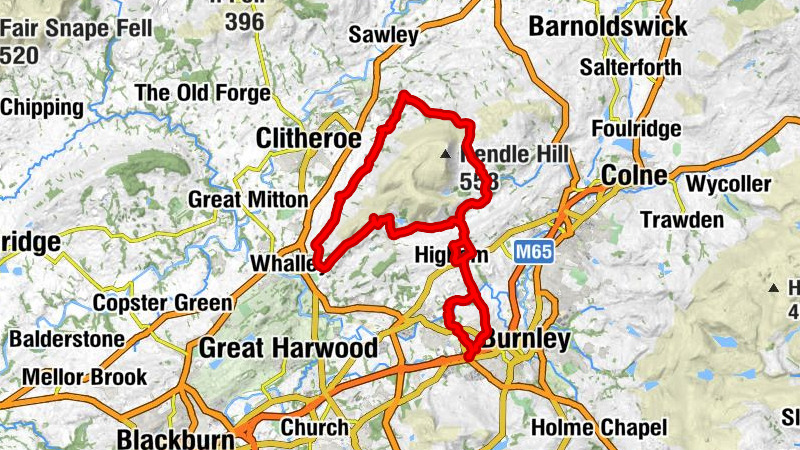 Rose Grove - Padiham Road Methodist Church - All Saints - Barley Methodist Church