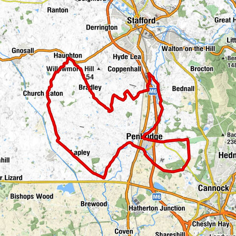 Stafford - Levedale Mission Church - St. Editha's - Dunston