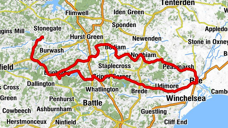 Stonegate - St Thomas a Becket - Robertsbridge Mission Room - All Saints Parish Church