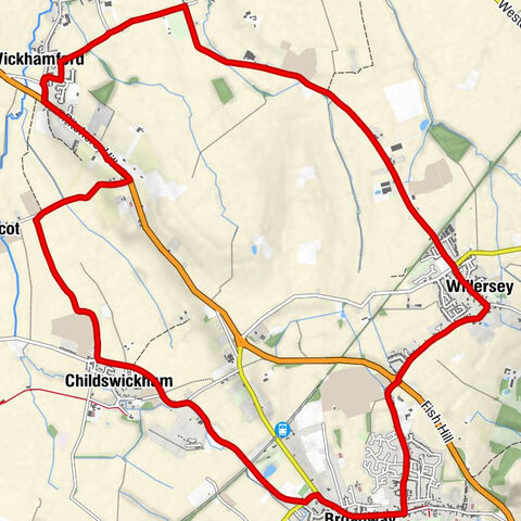 Wickhamford - Bowers Hill - Willersey - Broadway