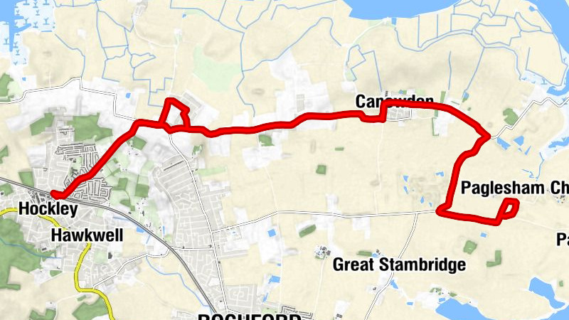 Hockley - Ashingdon United Free Church - Saint Nicholas, Canewdon - Canewdon Congregational Church