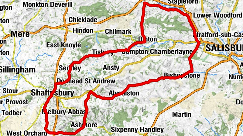 Fontmell Magna - Semley Hill - West Hill - St Nicholas