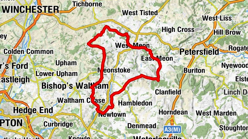 West Meon - St John the Evangelist - Kilmeston - Kilmeston Down