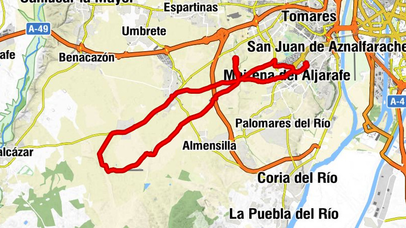 Tomares - San Juan de Aznalfarache - Mairena del Aljarafe - Cavaleri
