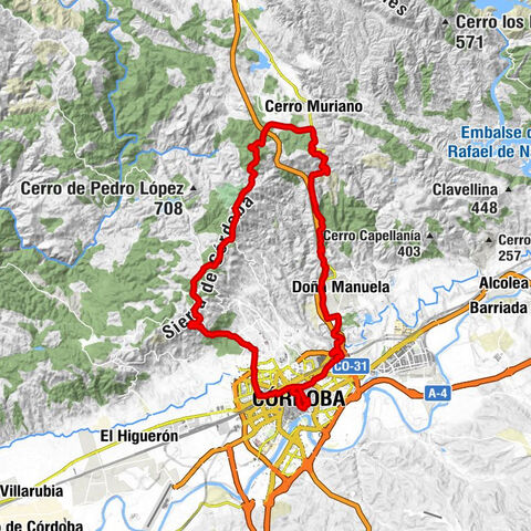 Córdoba - Las Margaritas - Arroyo del Moro