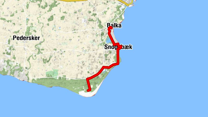 Hotel Balka Strand Restaurant - Snogebæk Røgeri - Restaurant Den Lille Havfrue Bornholm - Balka