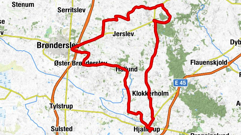 Hjallerup - Krabdrup - Ørum - Ørum Kirke