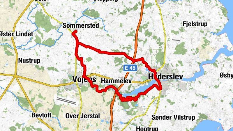 Talind - Vojens - Gammel Haderslev Kirke - Maugstrup Kirke