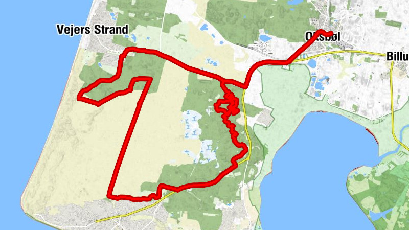 Oksbøl - Punkt 100 - Mosevrå Kirke