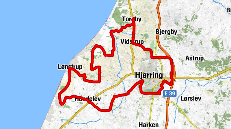 Tornby - Vidstrup Kirke - Hjørring - Vennebjerg Kirke