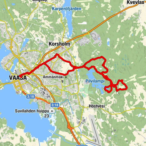 Vaasa - Korsholm - Storhälleberget