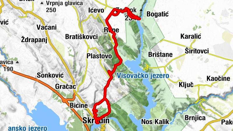 Crkva svetog Jere - Skradin - Mijići-Laće - Dubravice