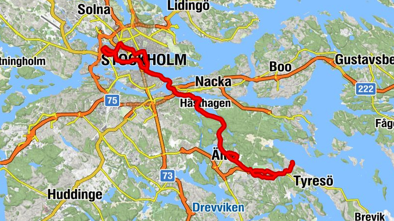 Strand - Hörnet - Storkällans kapell - Sankt Görans kyrka