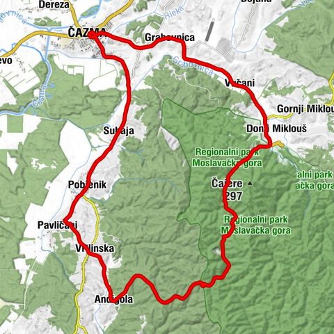 Bistro Blic - Planiniarski dom Pleterac - crkva svete Jelene Križarice - Čazma