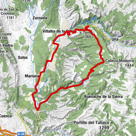 Mariana - Poblado del Salto de Villalba - Ventano del Diablo - El Ventorro