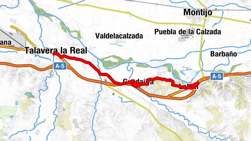 Talavera la Real - Guadajira - Lobón