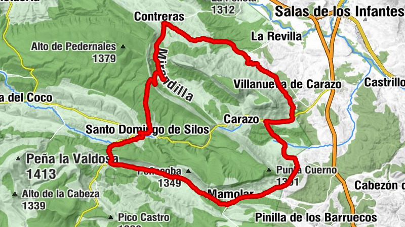 Santo Domingo de Silos - Sad Hill - Alto del Rocadero - Iglesia monástica de San Sebastián