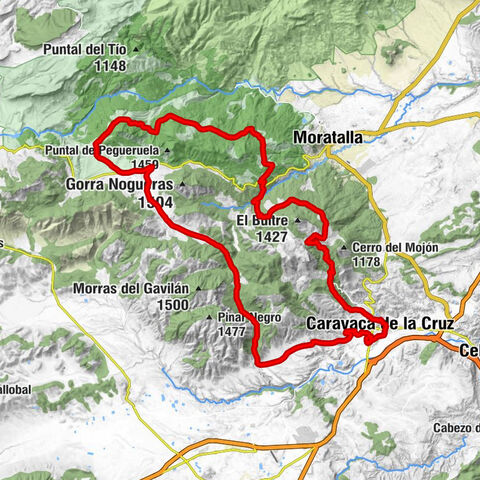 Caravaca de la Cruz - La Pastora - Hermita de Casa Cristo - Casa de Eras