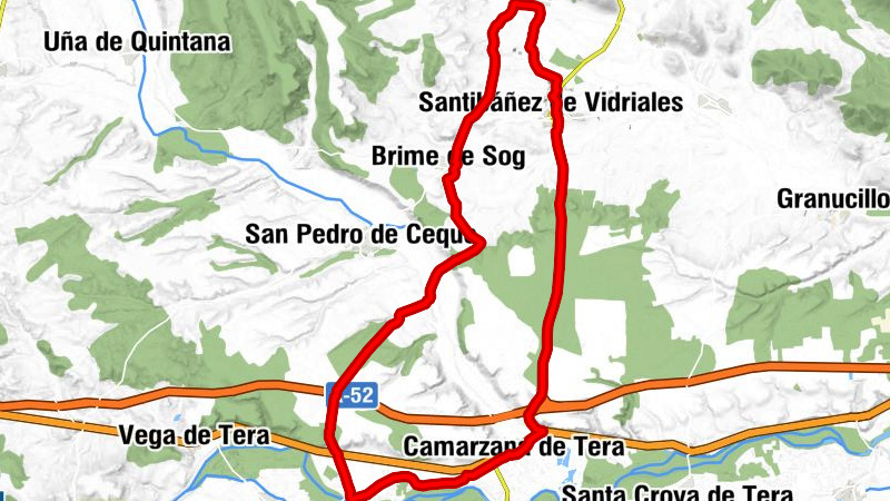 Camarzana de Tera - San Juanico el Nuevo - Brime de Sog - Calzada de Tera