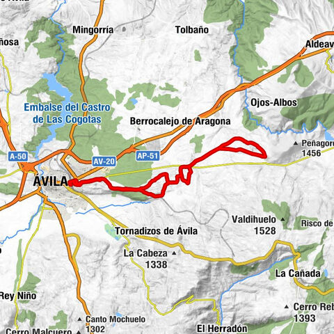 Ávila - El Pinarcillo - Canto Gordo