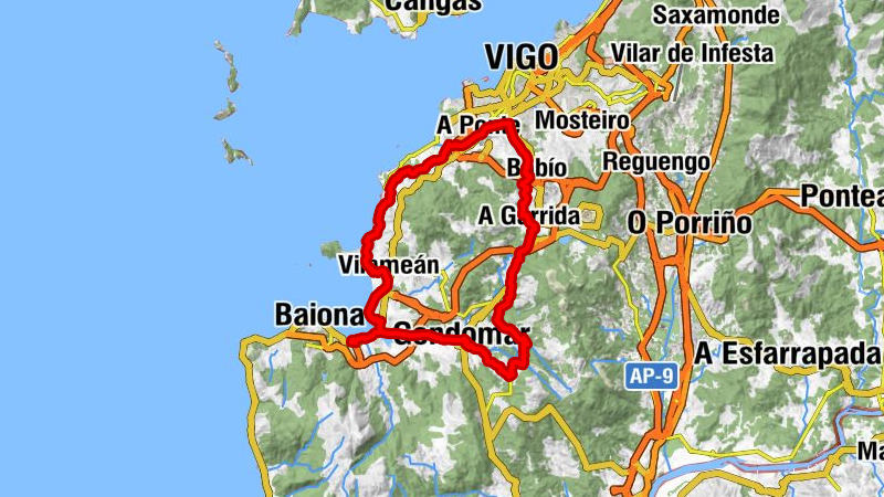 As Areas - Capela de San Campio - Nigrán - Parroquia de Santa Marta de Vigo