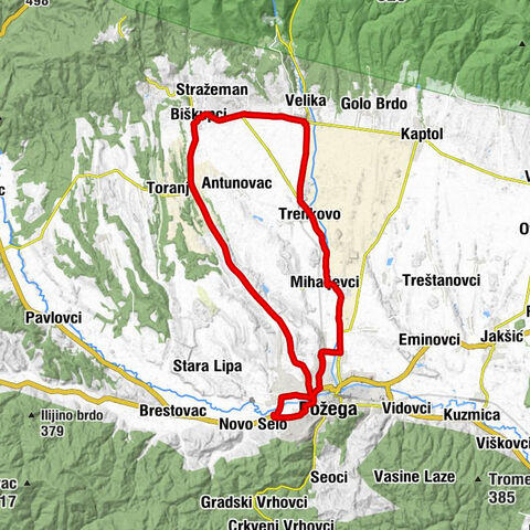Drškovci - Požega - Novi Štitnjak - kapelica sv. Josipa