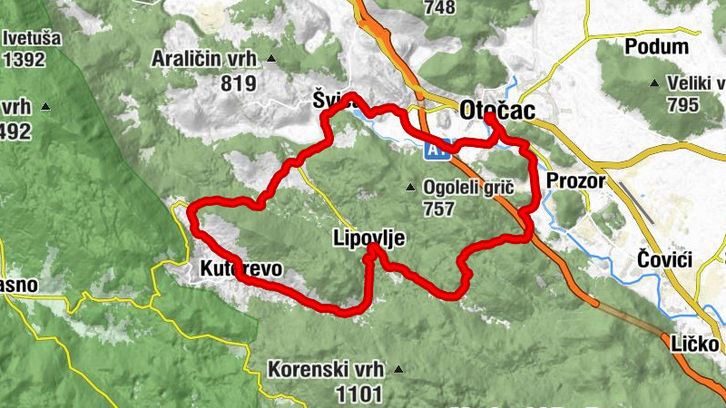 Otočac - Crkva sv. Petra i Pavla - crkva Majke Božje od Karmela - Poljana
