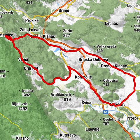 Otočac - crkva Majke Božje Lurdske - crkva Presvetog trojstva - crkva svetog Georgija