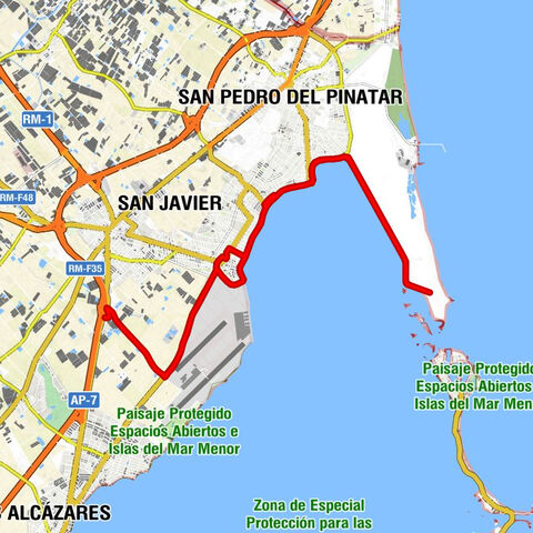 Los Buenos - San Javier - Mesón del Pescador - San Pedro del Pinatar