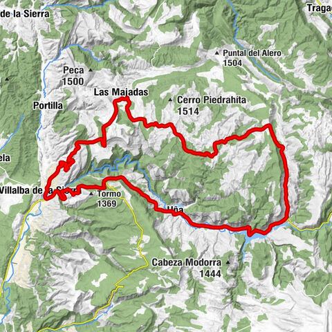 Uña - Las Majadas - Villalba de la Sierra - Ventano del Diablo